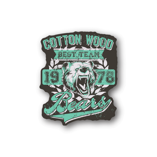 Image of Cotton Wood Bears Sticker