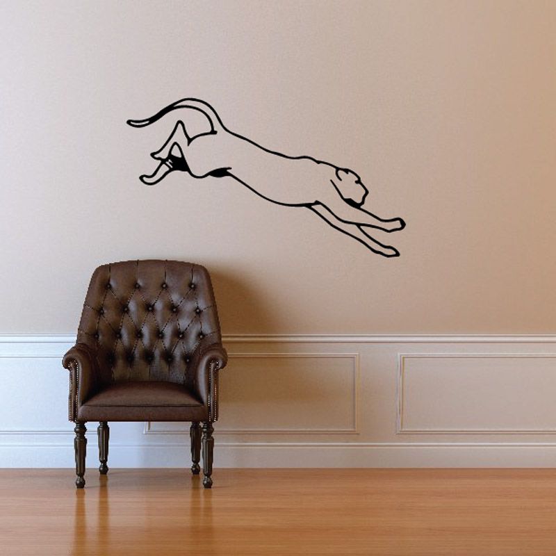 Image of Cougar Lunging Decal