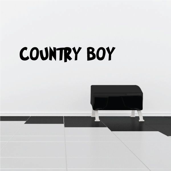 Image of Country Boy Decal