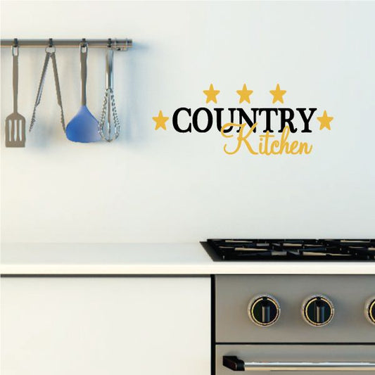 Image of Country Kitchen Wall Decal