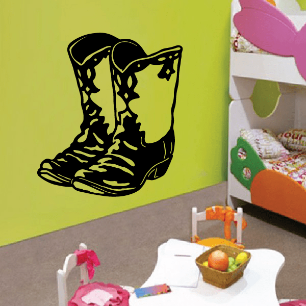 Image of Cowboy Boot Decals