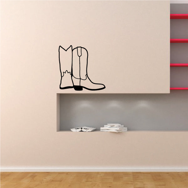 Image of Cowboy Boot Decals