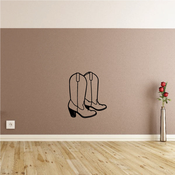 Image of Cowboy Boot Decals