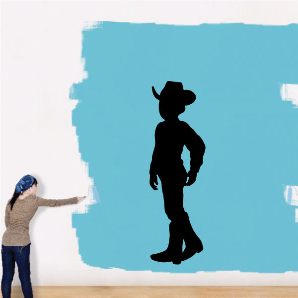 Image of Cowboy Kid Decals