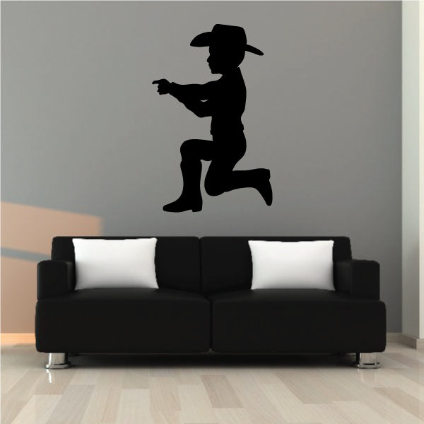 Image of Cowboy Kid Decals