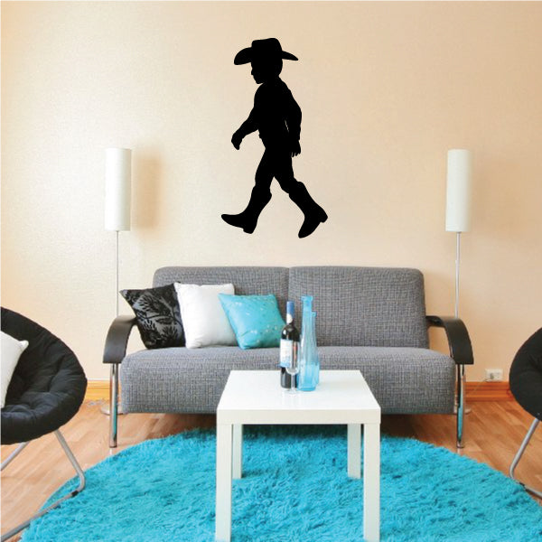 Image of Cowboy Kid Decals