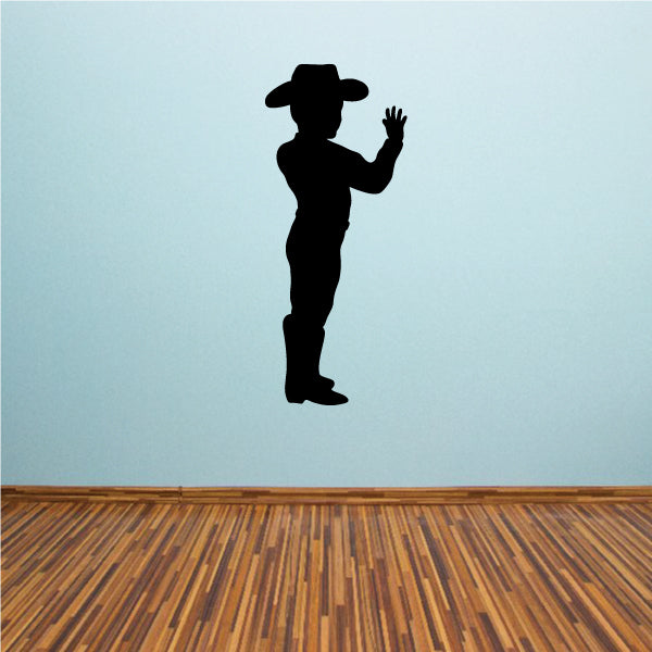 Image of Cowboy Kid Decals