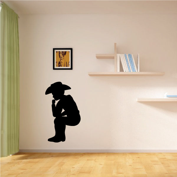 Image of Cowboy Kid Decals