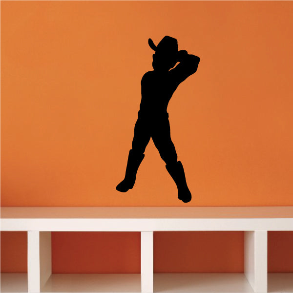 Image of Cowboy Kid Decals