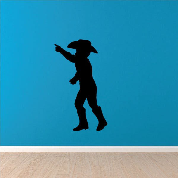 Image of Cowboy Kid Decals