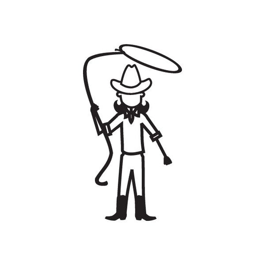 Image of Cowgirl Decal