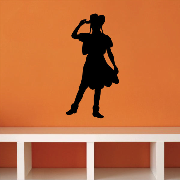 Image of Cowgirl Decals