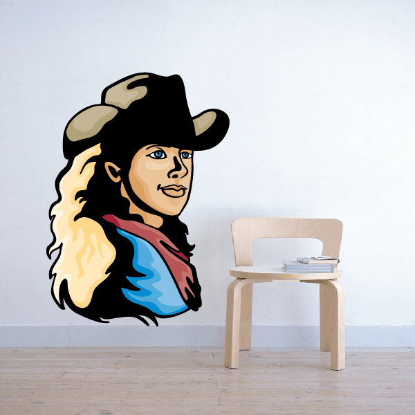 Image of Cowgirl Stickers