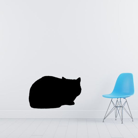 Image of Cozy Cat Resting Decal