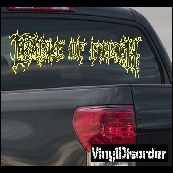 Image of Cradle of Filth Decal