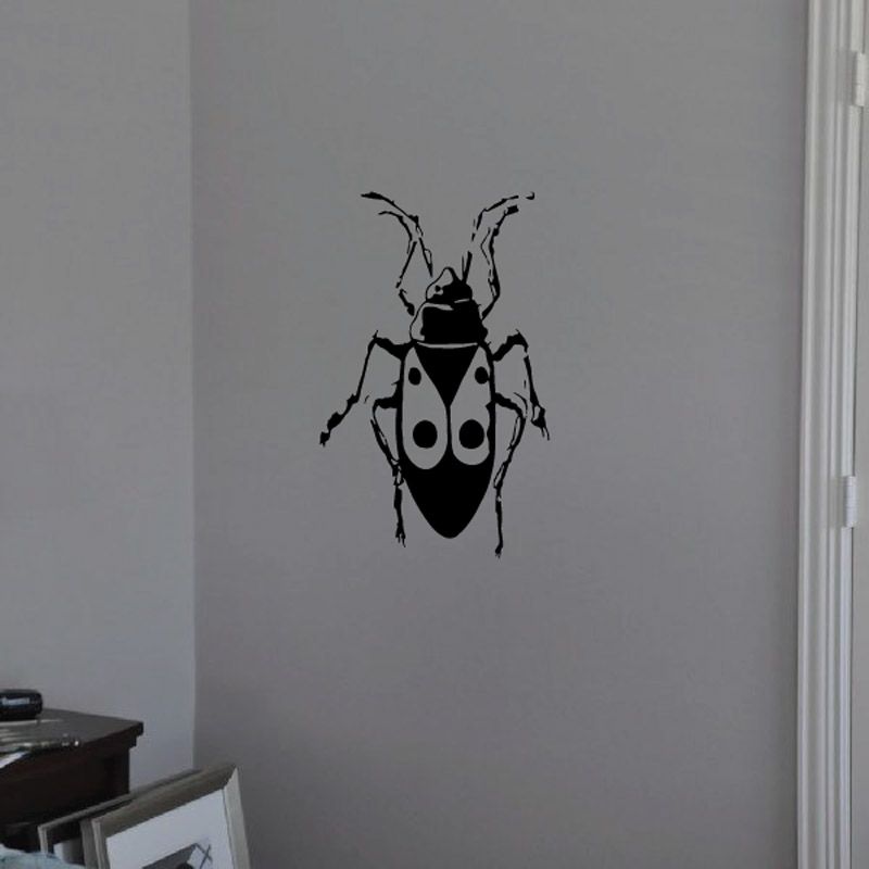 Image of Crawling Dotted Beetle Decal