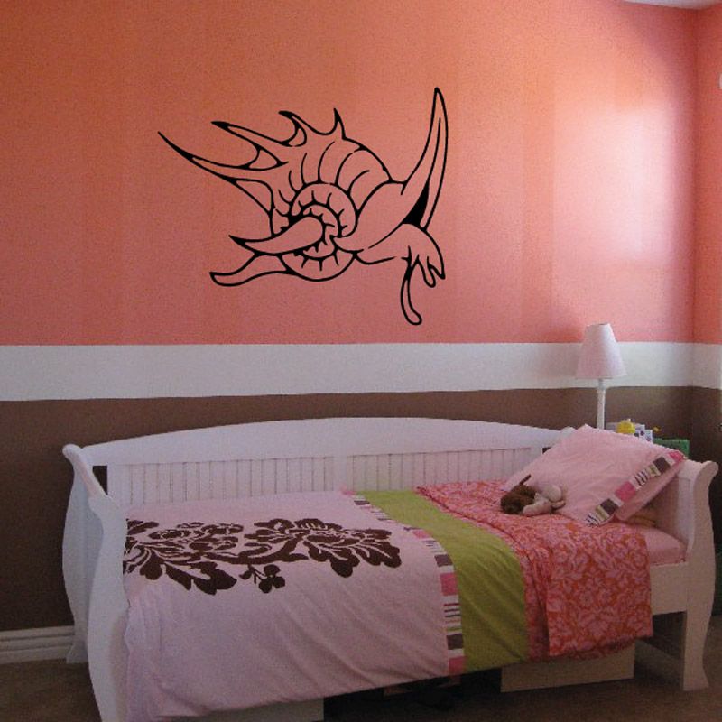 Image of Crawling Gastropod Sea Shell Decal