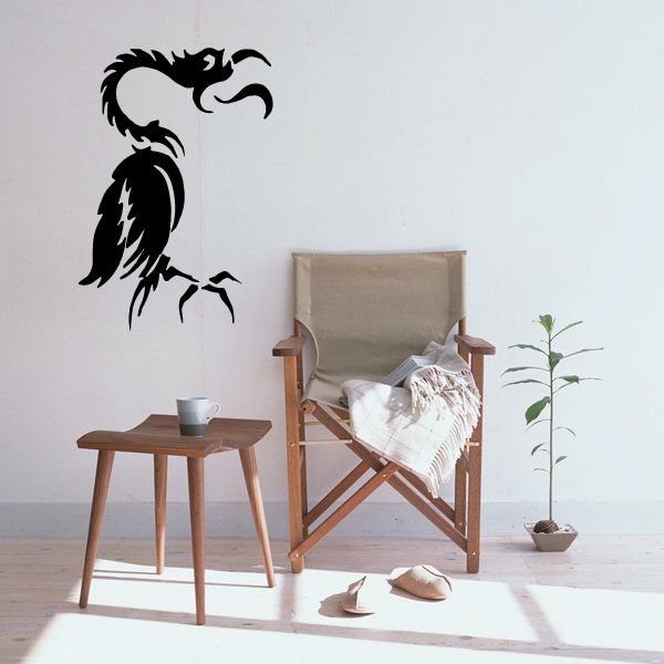 Image of Crazy Bird Decal