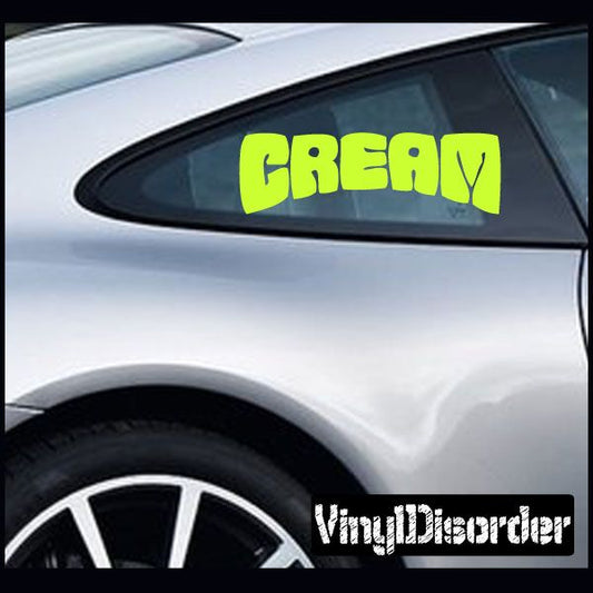 Image of Cream Decal