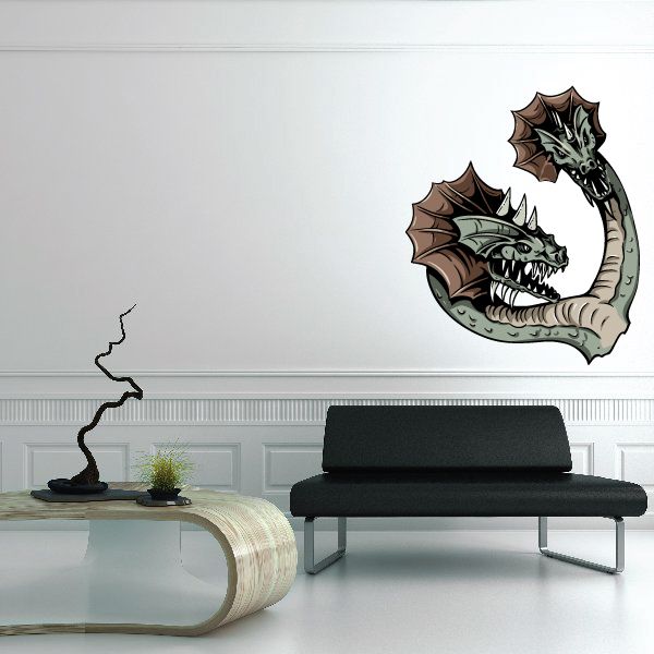 Crested Hydra Heads Sticker – Vinyl Disorder