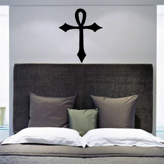 Image of Crossed Ankh Decal