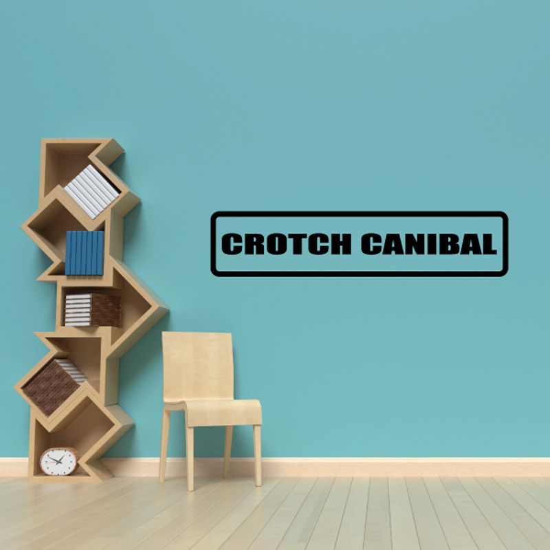 Image of Crotch Cannibal Decal