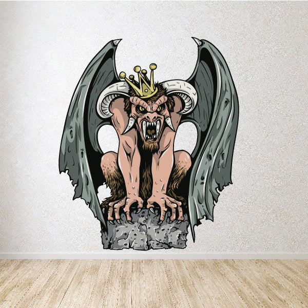 Image of Crowned Gargoyle Sticker