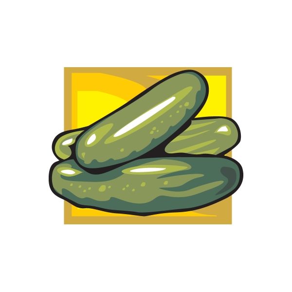 Image of Cucumber Sticker