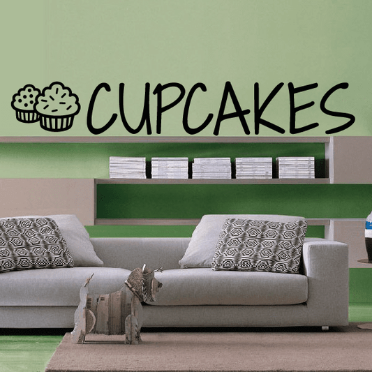 Image of Cupcakes Wall Decal