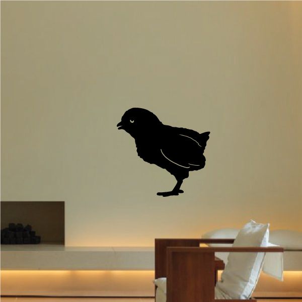 Image of Curious Baby Chick Decal