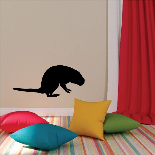 Image of Curious Beaver Decal