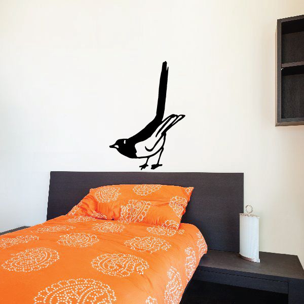 Image of Curious Cardinal Bird Decal