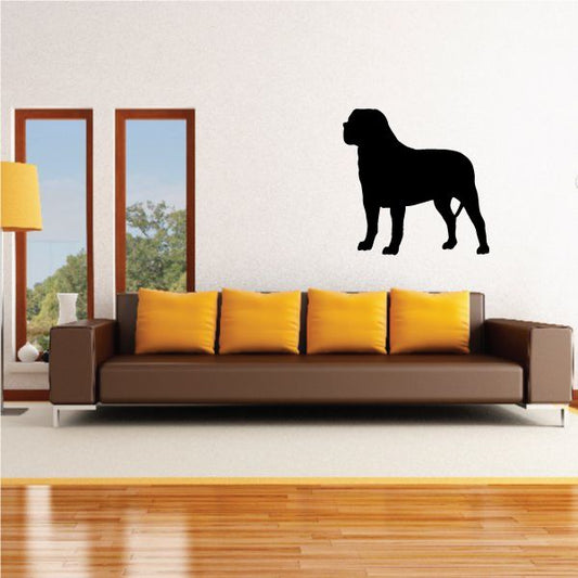 Image of Curious English Mastiff Decal