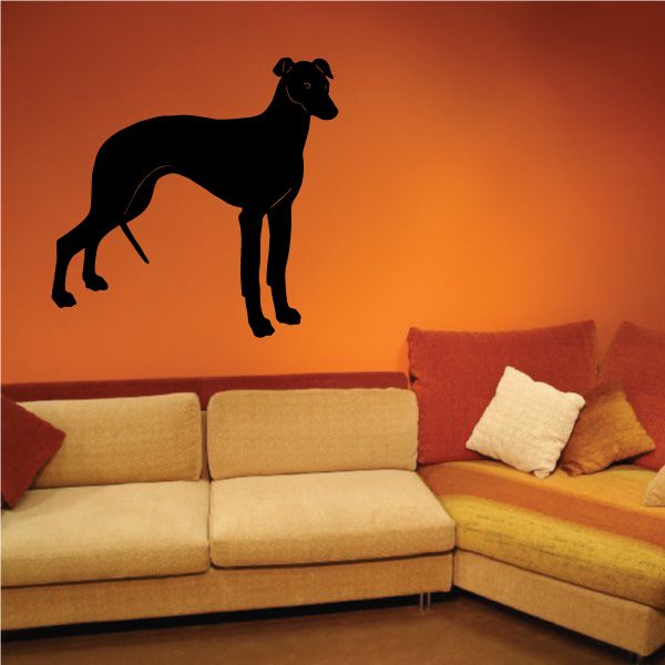 Image of Curious Greyhound Decal