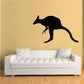 Black kangaroo decal silhouette