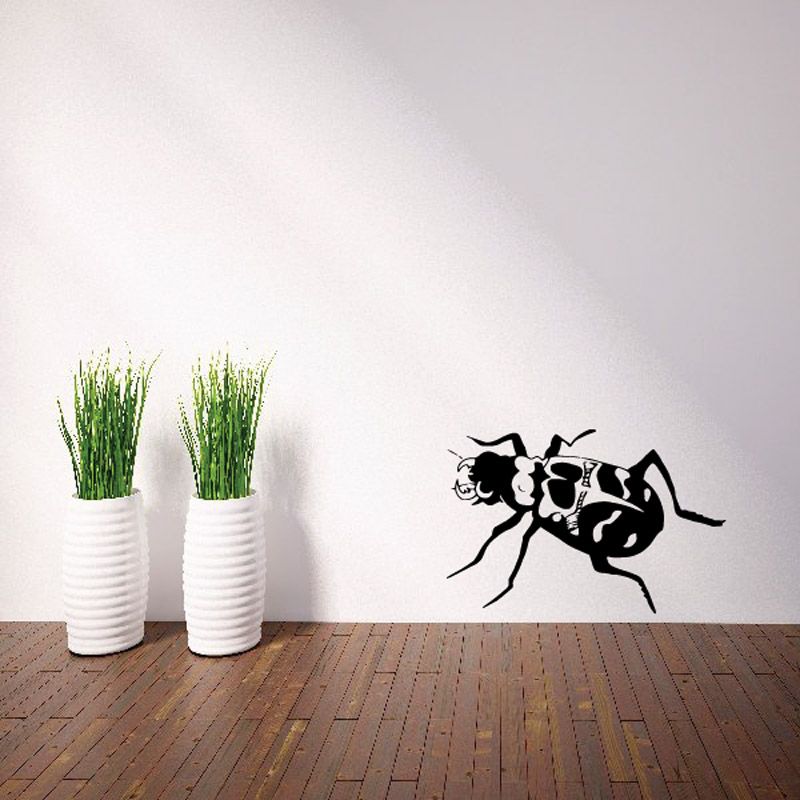 Image of Curious Patterned Beetle Decal