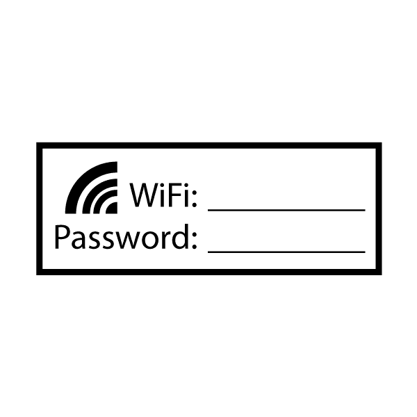 Custom Public Wifi Decal