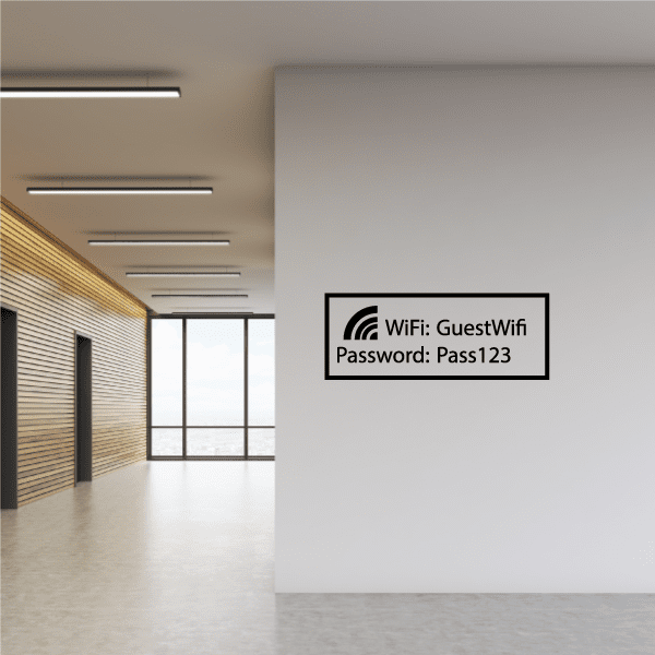 Custom Public Wifi Decal – Vinyl Disorder