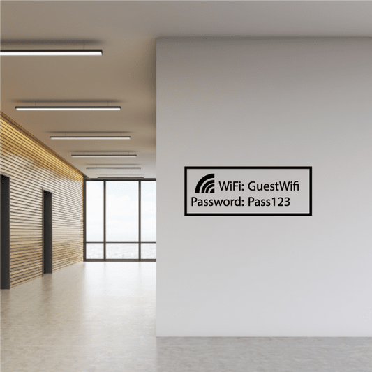 Custom Public Wifi Decal