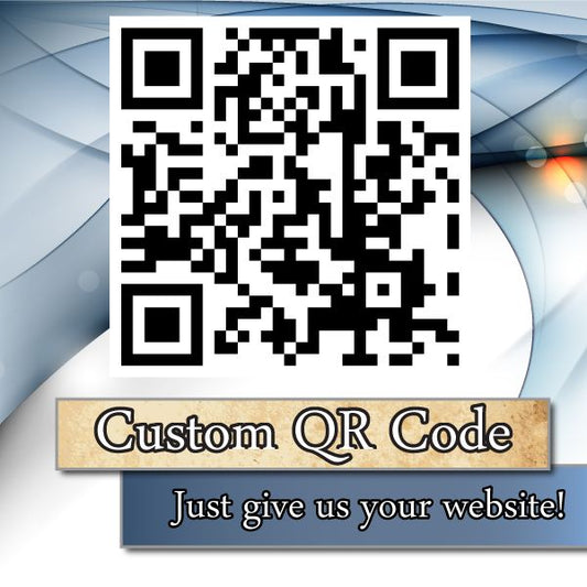 Custom QR Code Sticker