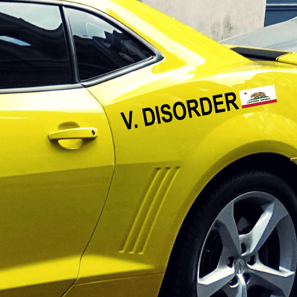 Custom Rally Name with State Flag Decals β Vinyl Disorder