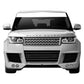 Windshield banner decal kit for car windshield, with dark banner strip