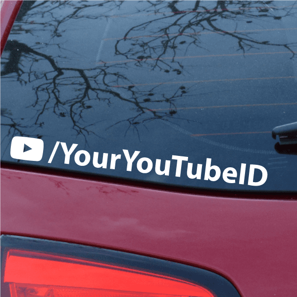 Image of Custom YouTube Play Button Decal