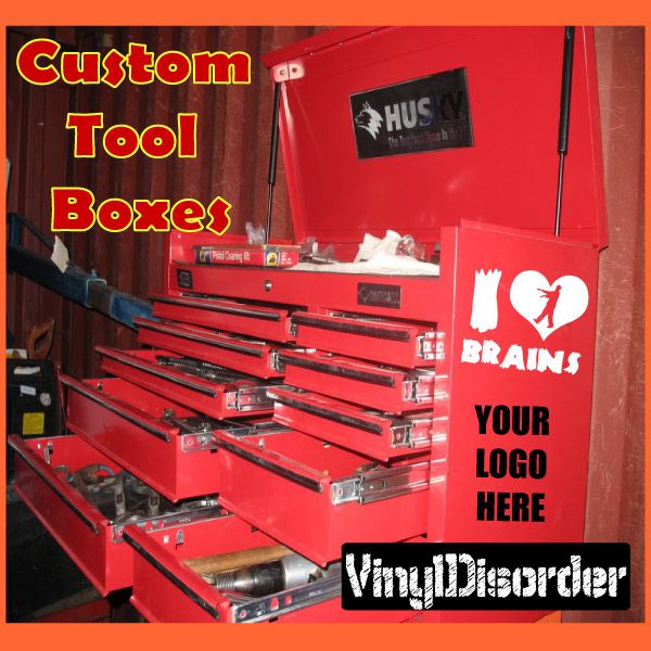 Customize your Toolbox Tool Box with Any item number or image. – Vinyl ...
