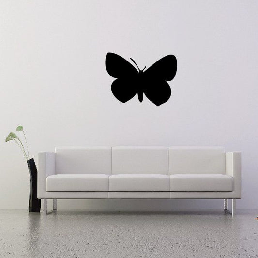 Image of Cut Antenae Butterfly Silhoutte Decal