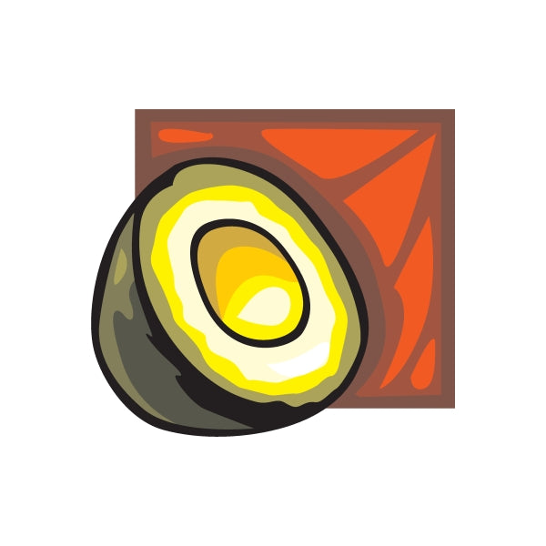 Image of Cut Avocado Sticker