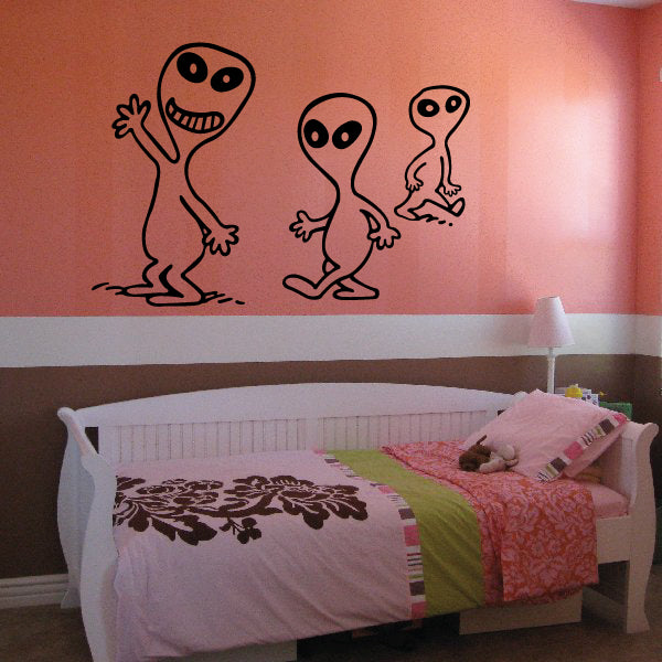 Image of Cute Alien Decals