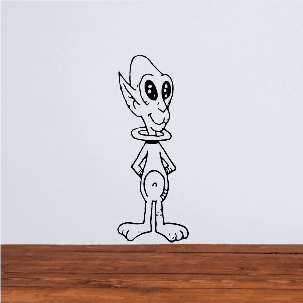 Image of Cute Alien Decals