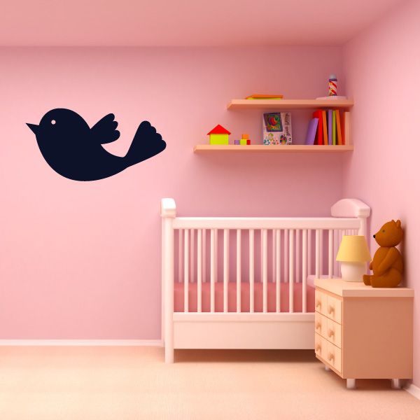 Image of Cute Bird Flying Decal