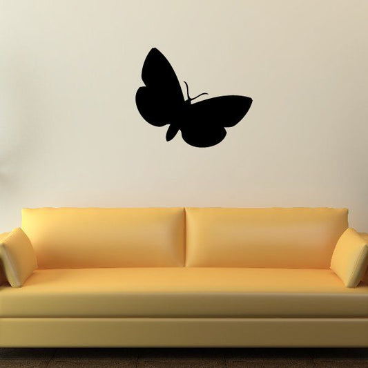 Image of Cute Butterfly Silhoutte Decal